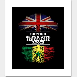 British Grown With Senegalese Roots - Gift for Senegalese With Roots From Senegal Posters and Art